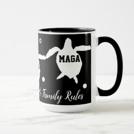 Caneca Tartarugas Família MAGA