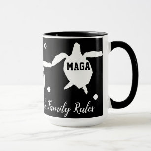 Caneca Tartarugas Família MAGA