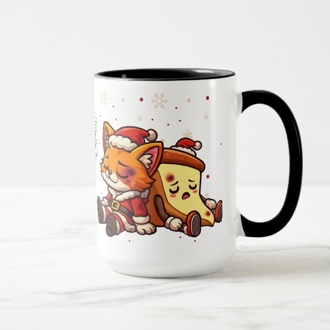 Caneca Tasse à café du temps des fêtes | Noel (Direita)