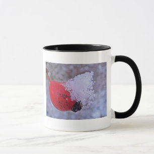 Caneca Tasse Hagebutte mit Schneehäufchen