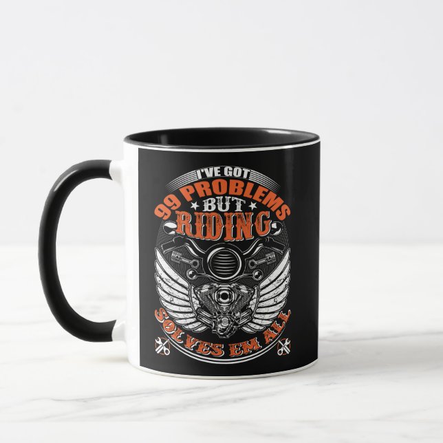 Caneca Tasse pour les passionnés de moto (Esquerda)