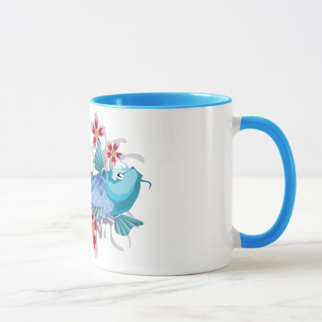 Caneca Tatuagem de Koi (Direita)
