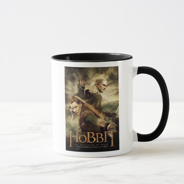Caneca TAURIEL™ E LEGOLAS GREENLEAF™ Movie Poster 3 (Direita)