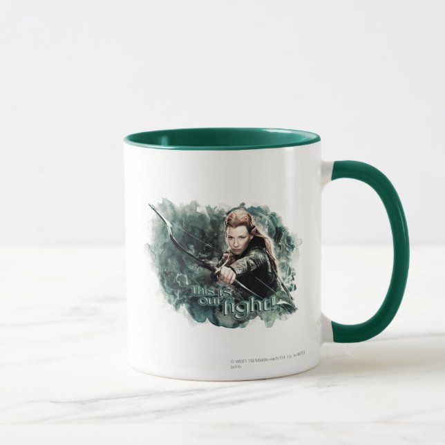 Caneca TAURIEL™ - Esta É A Nossa Luta (Direita)