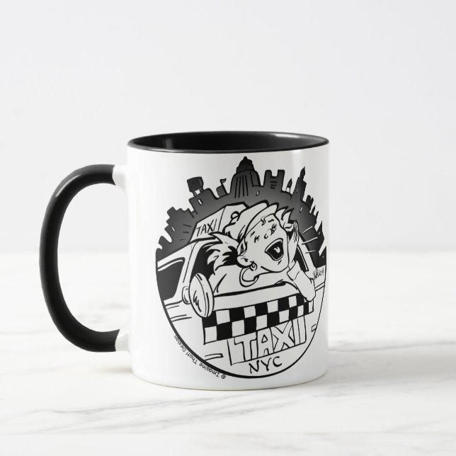 Caneca Taxi Girl (Esquerda)