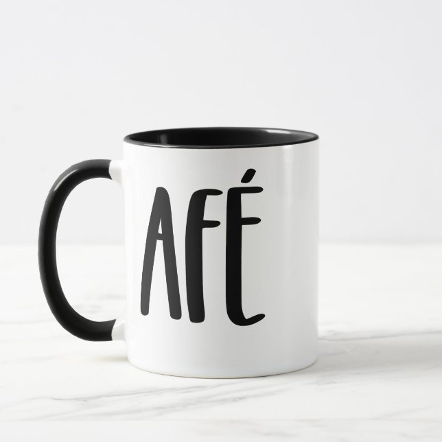 Caneca Taza café afé  (Esquerda)