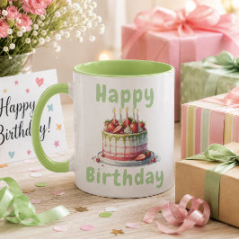 Caneca Taza de cumpleaños