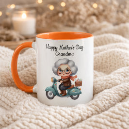Caneca Taza Día de la Madre “Happy Mother’s Day Grandma” 