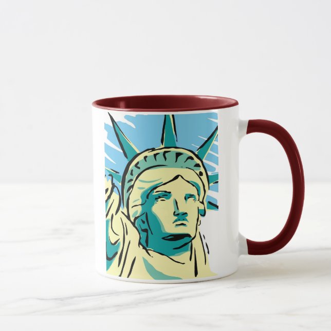 Caneca Taza Estatua Libertad - M2 (Direita)