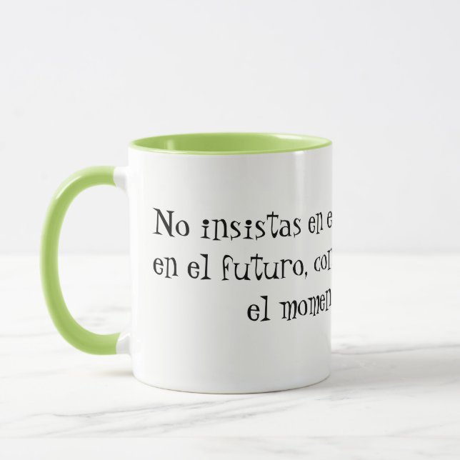 Caneca TAZA frases de Buda. Chakra Verde (Esquerda)