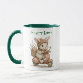 Caneca Taza Happy Easter para café