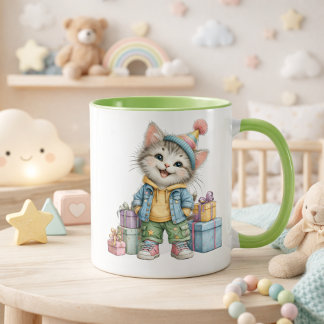 Caneca Taza para cumpleaños infantil