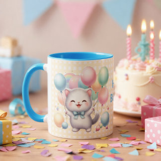 Caneca Taza para cumpleaños infantil