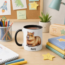 Caneca Taza para niños personalizada con diseño de animal