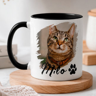 Caneca Taza Personalizada para Amantes de los Gatos 