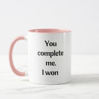 Caneca Taza "You complete me"