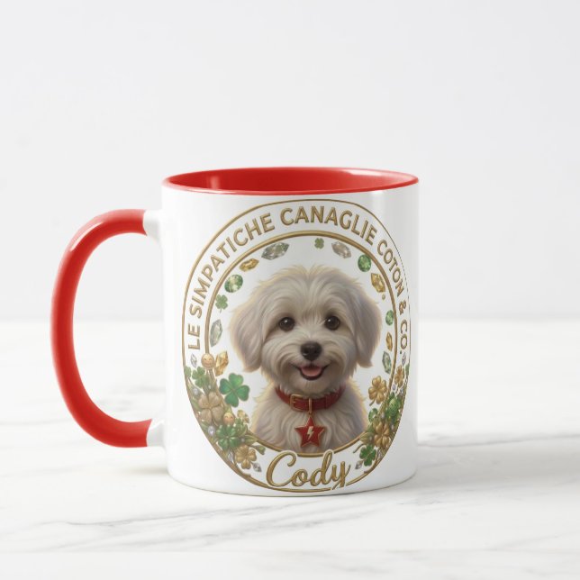 Caneca Tazza Cody Edizione Rossa (Esquerda)