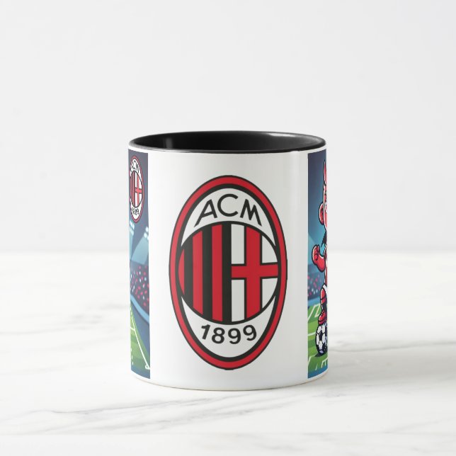 Caneca Tazza Milan calcio (Centro)