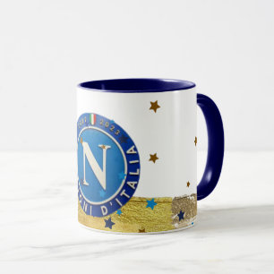 Caneca Tazza mug comemorativa scudetto Napoli 2023