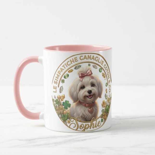 Caneca Tazza Sophie Coton Detectives (Esquerda)