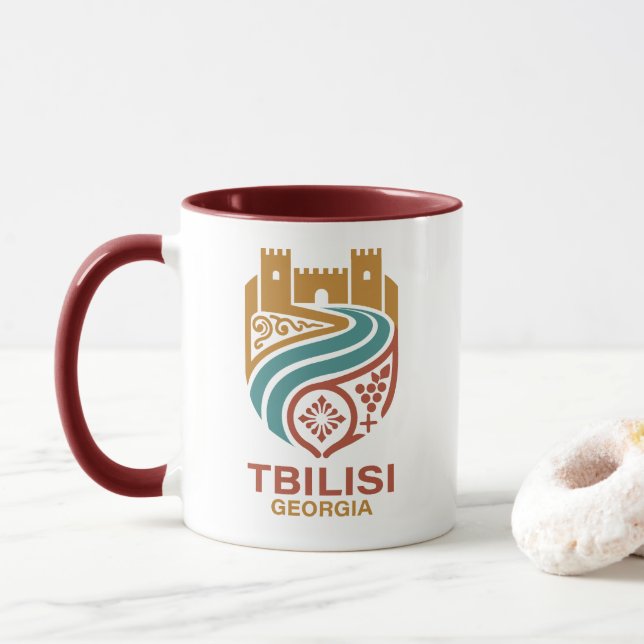Caneca Tbilisi Georgia (Com Donut)