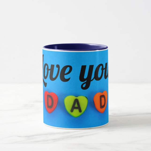 Caneca Te amo papá (Centro)