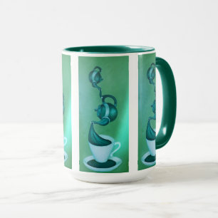Caneca Tea Art Mug Verde