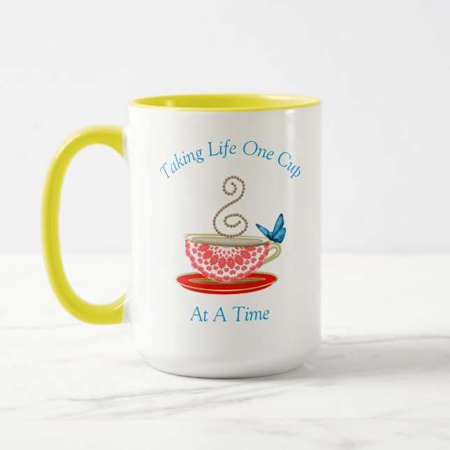 Caneca Tea Lovers Cute Personalizado (Esquerda)