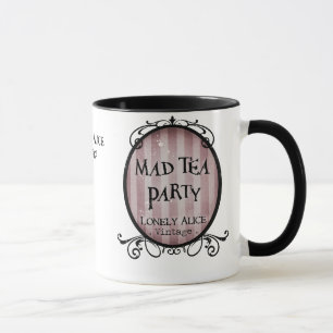 Caneca "Tea party louco "