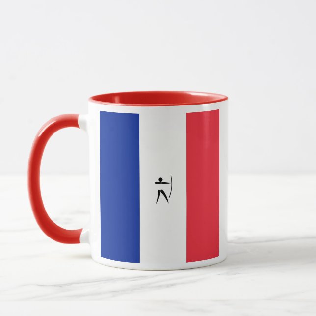 Caneca Team France Archery (Esquerda)