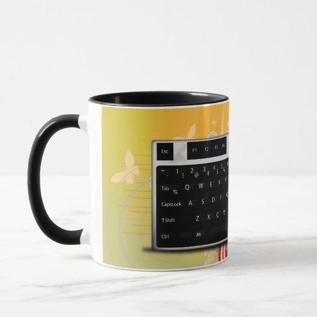 Caneca Teclado (Esquerda)