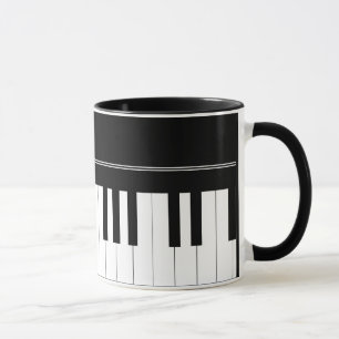 Caneca Teclado de piano