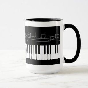 Caneca Teclado Piano