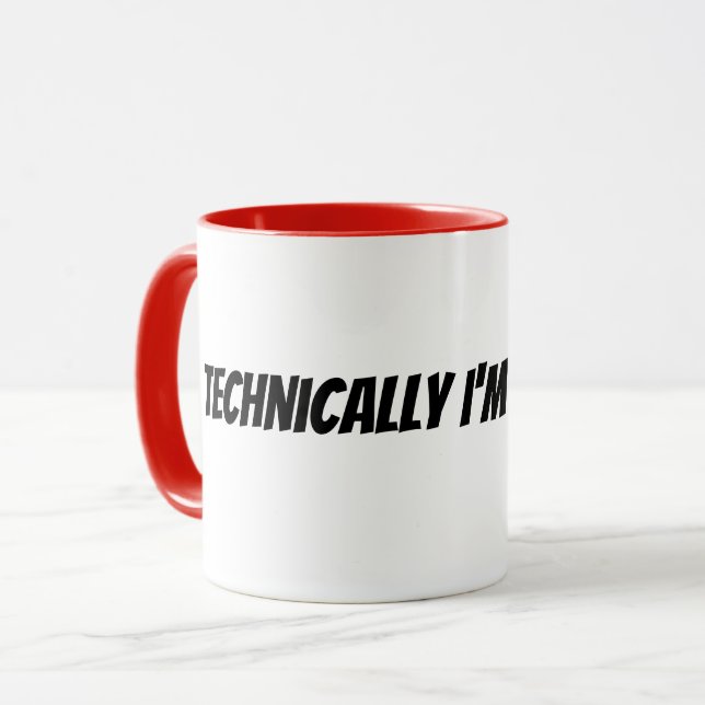 Caneca tecnicamente funcionando  (Frente Esquerda)