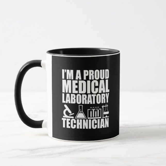 Caneca Técnico de laboratório de laboratório médico (Esquerda)