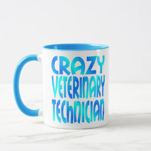 Caneca Técnico Veterinário Louco
