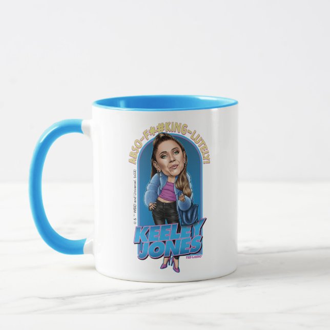 Caneca Ted Lasso | Keeley Jones Bobblehead (Esquerda)