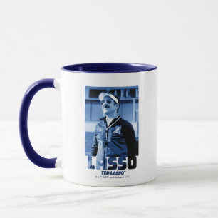 Caneca Ted Lasso   Lasso Photo Portrait Graphic