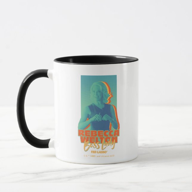 Caneca Ted Lasso | Rebecca Welton Boss Lady Graphic (Esquerda)