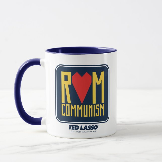 Caneca Ted Lasso | Rom Comunismo Gráfico (Esquerda)