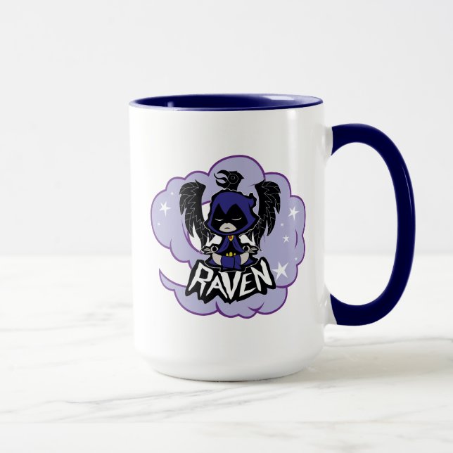 Caneca Teen Titans Go! | Ataque a Raven (Direita)