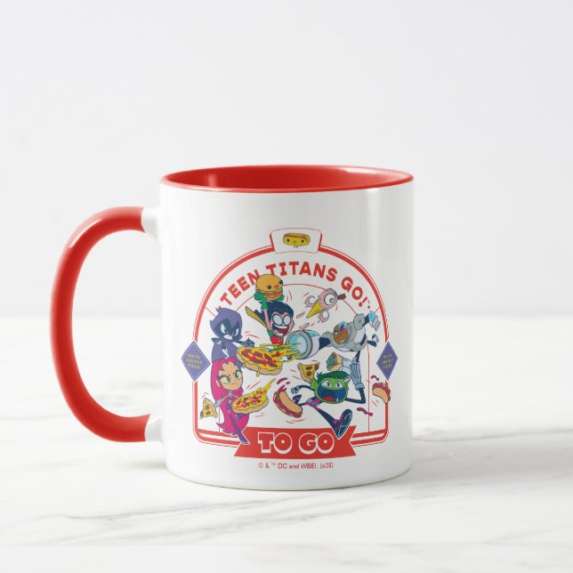 Caneca Teen Titans Go! Ir (Esquerda)