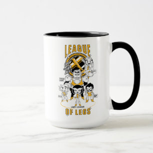 Caneca Teen Titans Go! Liga das Pernas