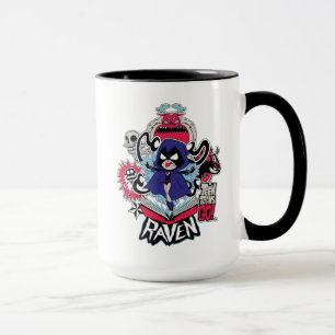 Caneca Teen Titans Go! Raven Demonic Powers Graphic