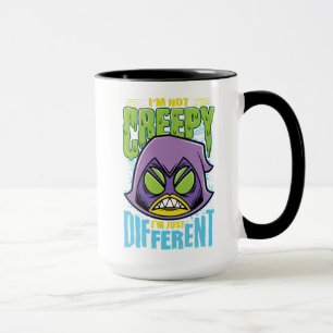 Caneca Teen Titans Go!   Raven "Não assustador sou difere