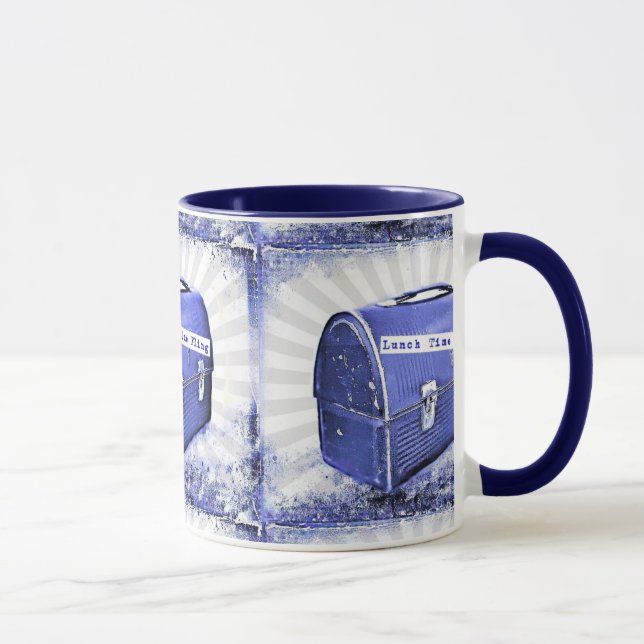 Caneca Tela de tempo de almoço (Direita)