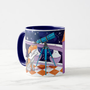 Caneca telescópio de cães