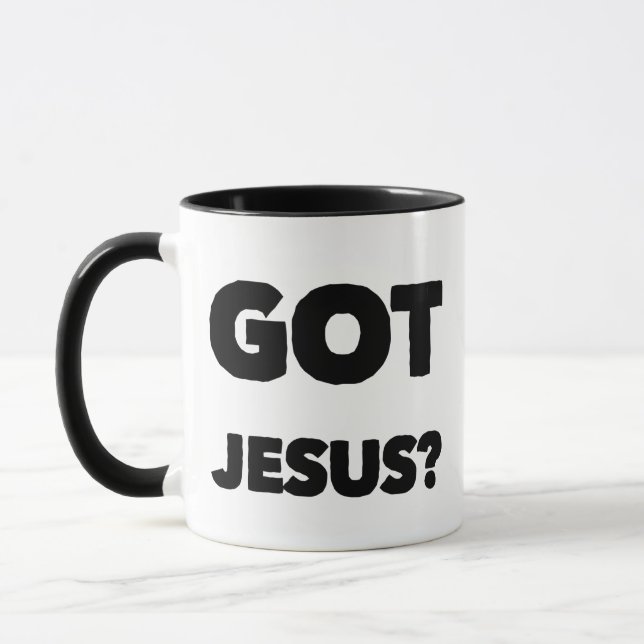 Caneca Tem Jesus? Coffee Mug (Esquerda)