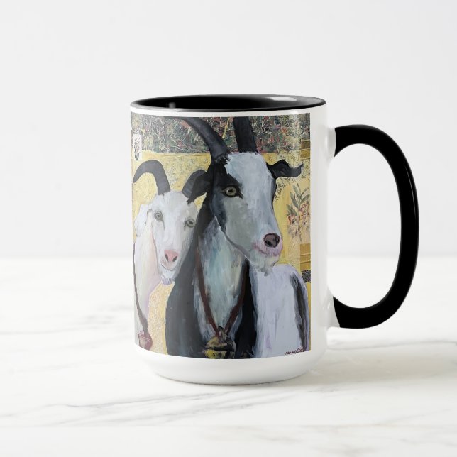 Caneca Tem o Goat? 'Perto de você' Goats Mug (Direita)