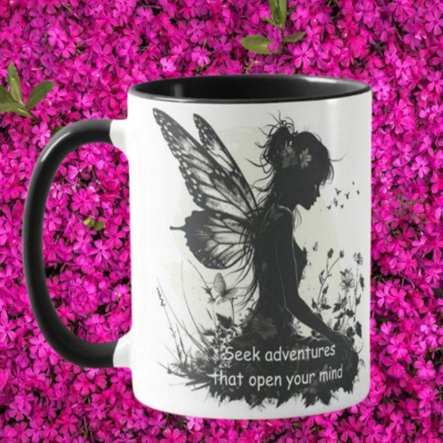 Caneca Tema de Fairytale Silhouette (Fairy Queen Adventure )